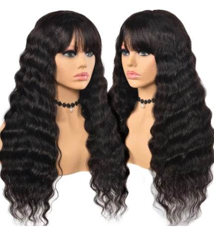 Real Human Hair Loose Wave Wig - Versatile Glamour for Every Occasion - Buy Center