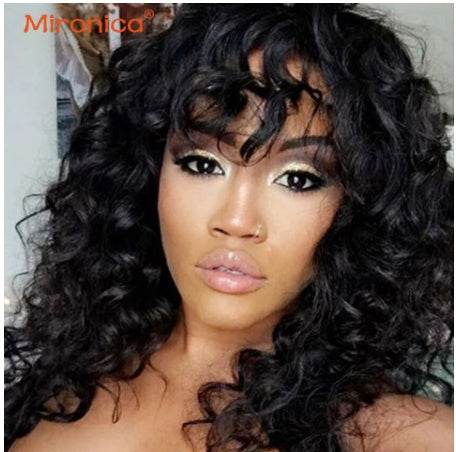 Real Human Hair Loose Wave Wig - Versatile Glamour for Every Occasion - Buy Center