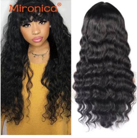 Real Human Hair Loose Wave Wig - Versatile Glamour for Every Occasion - Buy Center