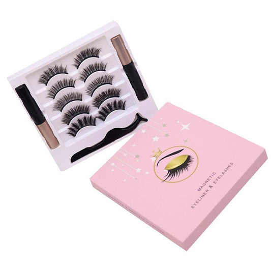 Magnetic Eyelashes Eyeliner Set - Waterproof, Long Lasting & Effortless Application - Buy Center