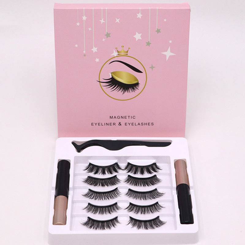 Magnetic Eyelashes Eyeliner Set - Waterproof, Long Lasting & Effortless Application - Buy Center