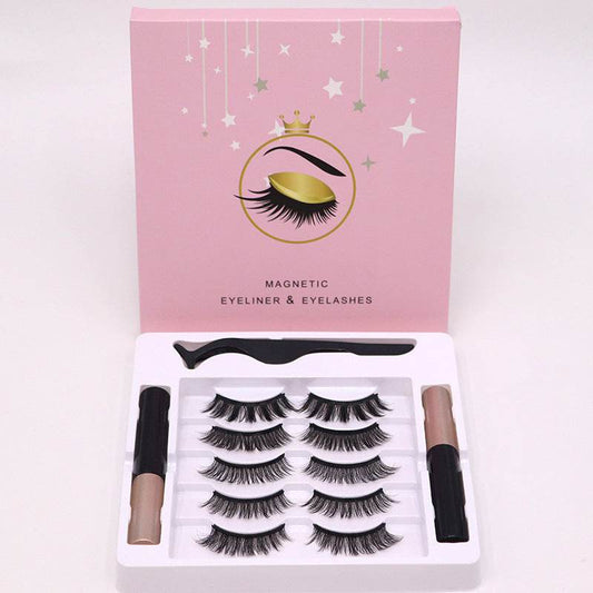 Magnetic Eyelashes Eyeliner Set - Waterproof, Long Lasting & Effortless Application - Buy Center