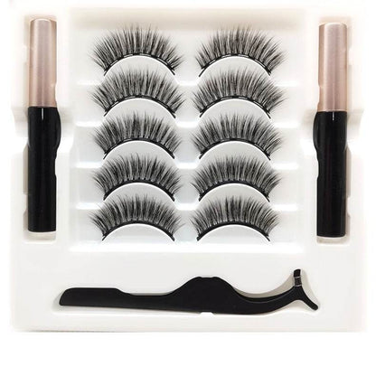 Magnetic Eyelashes Eyeliner Set - Waterproof, Long Lasting & Effortless Application - Buy Center