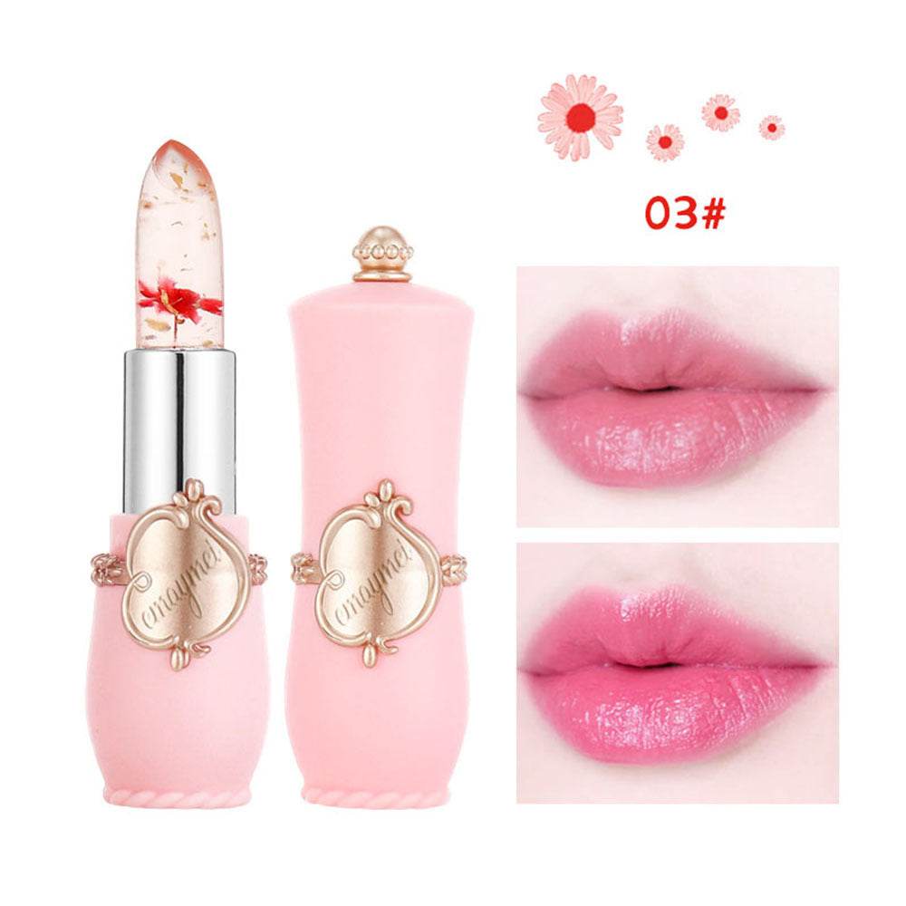 Maymei Color Changing Lip Balm - Moisturizing Dried Flower Lipstick - Buy Center