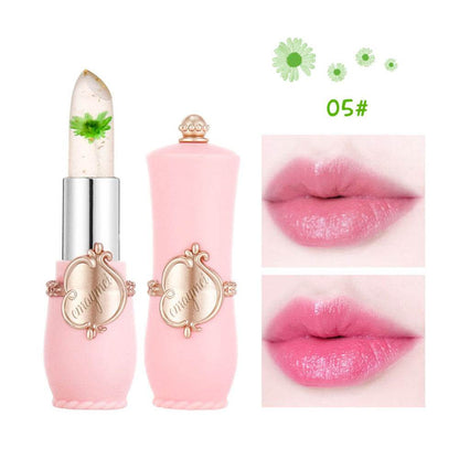 Maymei Color Changing Lip Balm - Moisturizing Dried Flower Lipstick - Buy Center