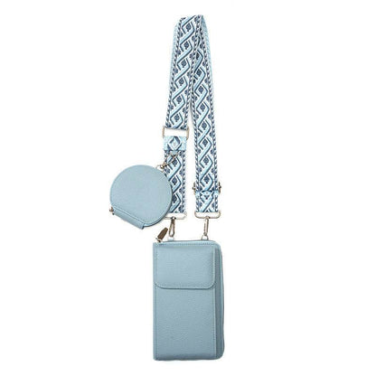 Stylish Women's Messenger Bag - Trendy PU One Shoulder Phone & Coin Purse - Buy Center