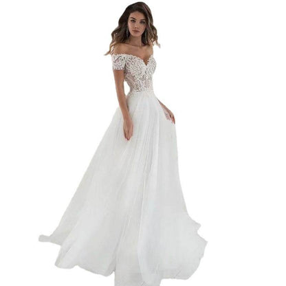 Elegant Lace Light Wedding Dress - Trendy Modern Styles for US Sizes - Buy Center