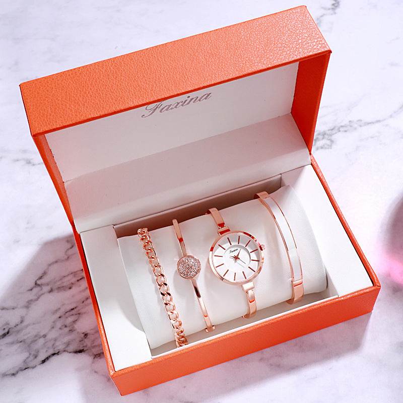 Women's Waterproof Quartz Watch Gift Set - Trendy & Stylish 2025 Picks - Buy Center