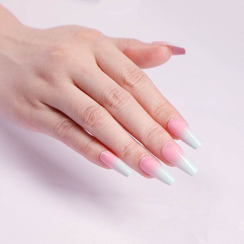 Wearing Nails Elegant Ballet Style Nail Art Kit - 24 Premium Fake Nails - Buy Center