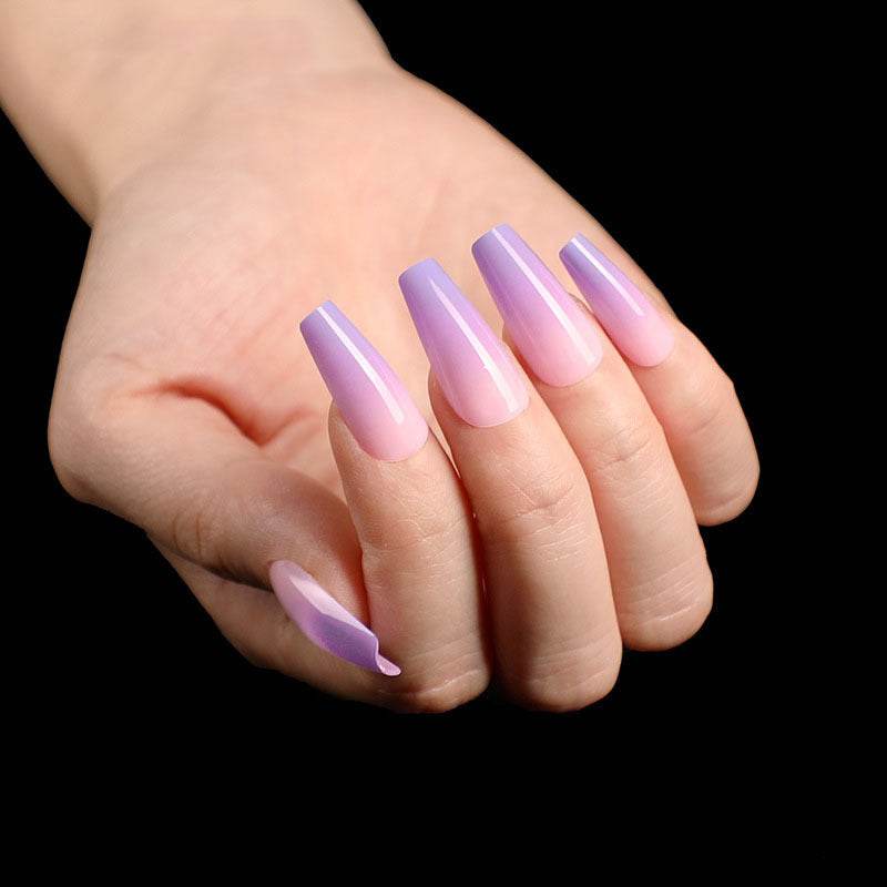 Wearing Nails Elegant Ballet Style Nail Art Kit - 24 Premium Fake Nails - Buy Center