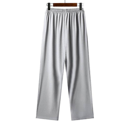 Summer Ice Cotton Pajama Set - Comfortable Short-Sleeves for Warm Nights - Buy Center