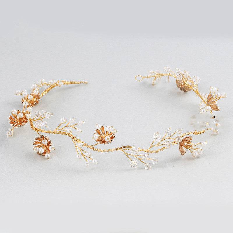 Elegant Pearl Hair Band - Chic Fashion Accessory for Weddings & Travel - Buy Center