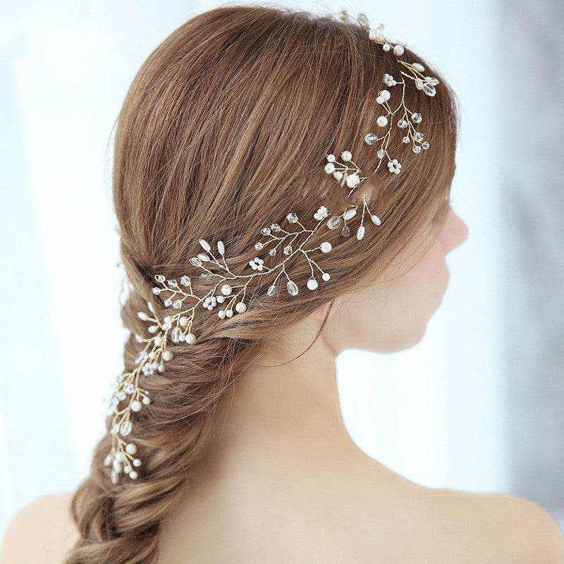Elegant Pearl Hair Band - Chic Fashion Accessory for Weddings & Travel - Buy Center