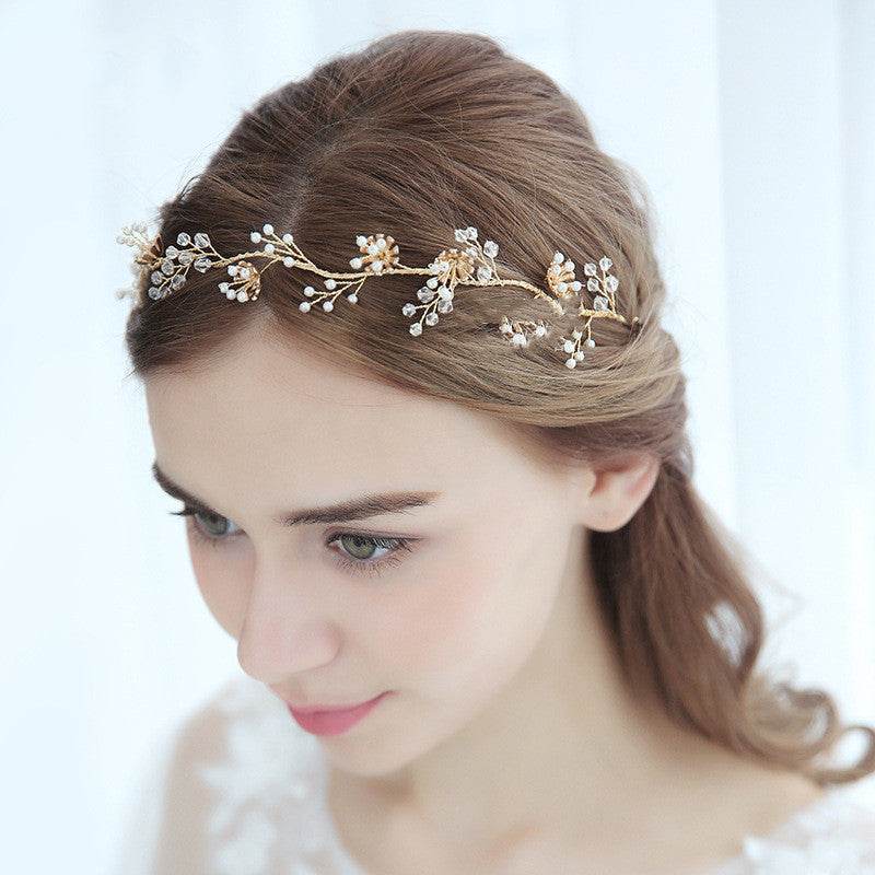 Elegant Pearl Hair Band - Chic Fashion Accessory for Weddings & Travel - Buy Center