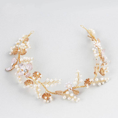 Elegant Pearl Hair Band - Chic Fashion Accessory for Weddings & Travel - Buy Center