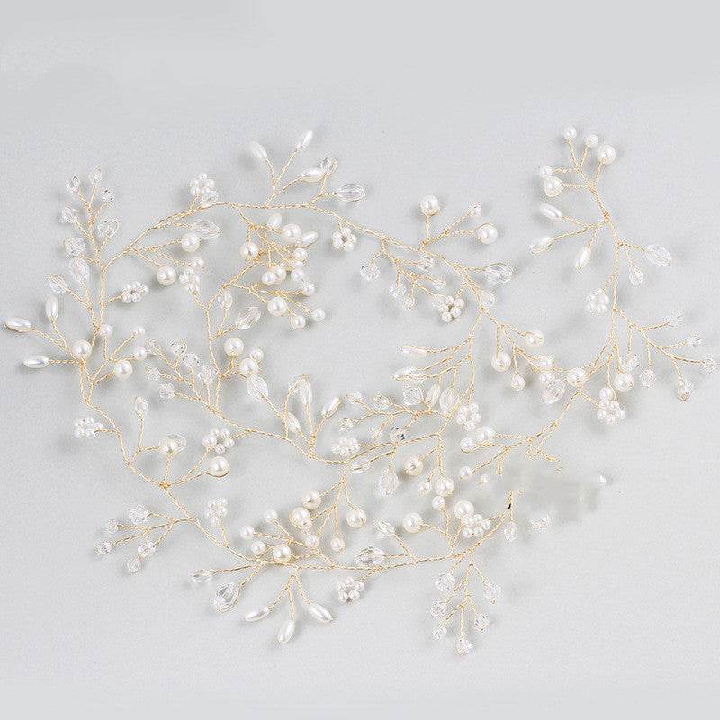 Elegant Pearl Hair Band - Chic Fashion Accessory for Weddings & Travel - Buy Center