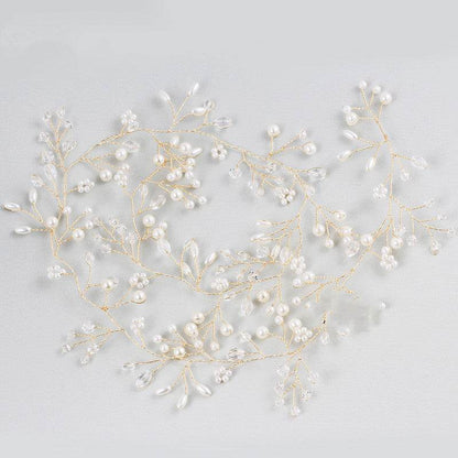 Elegant Pearl Hair Band - Chic Fashion Accessory for Weddings & Travel - Buy Center