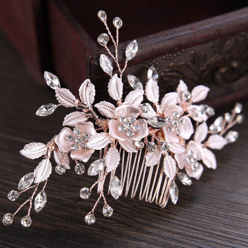 Golden Leaf Hairpin - Elegant Bridal Accessory for Weddings 2025 - Buy Center