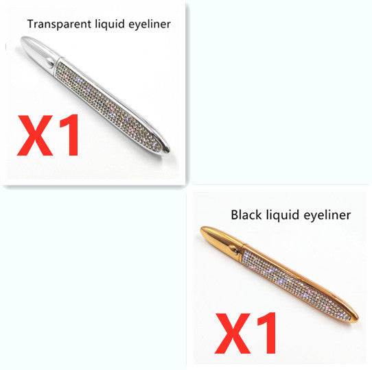 Multicolor Self-Adhesive Eyeliner False Eyelashes - Easy Application & Versatile Styles - Buy Center