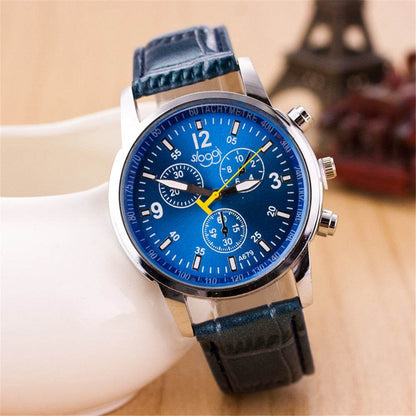 Stylish Ladies Quartz Belt Watch - Casual Three-Eye Design for Students - Buy Center