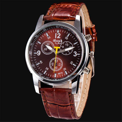 Stylish Ladies Quartz Belt Watch - Casual Three-Eye Design for Students - Buy Center