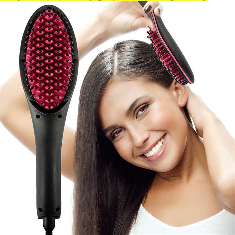 Imply Electric Straight Hair Comb - Negative Ion Technology for Smooth Finish - Buy Center