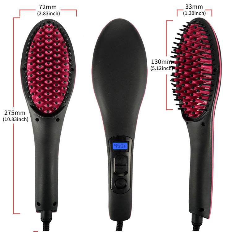 Imply Electric Straight Hair Comb - Negative Ion Technology for Smooth Finish - Buy Center