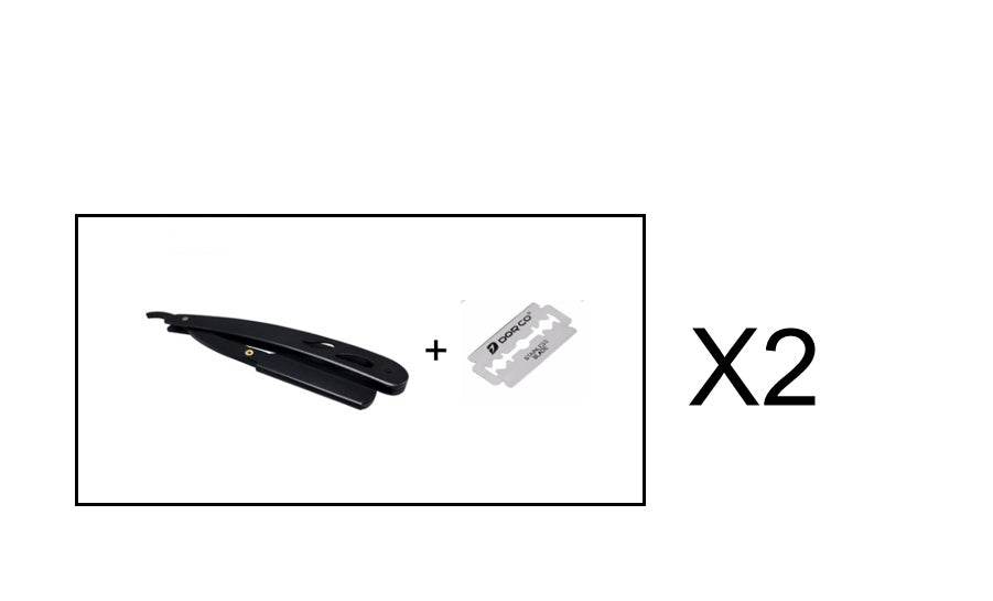 Premium Stainless Steel Razor - 10 Blades for Smooth and Precise Shaving - Buy Center