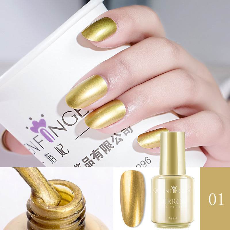 Mirror Nail Polish - Long-Lasting Professional Finish in 8ml Bottle - Buy Center