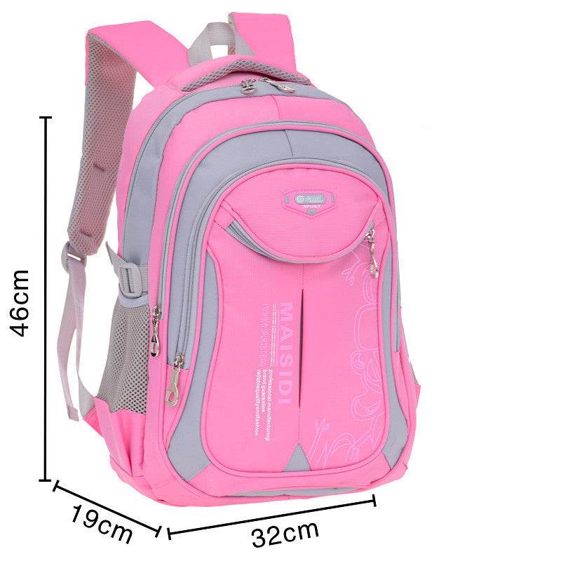Lightweight Waterproof Schoolbag for Boys - Durable Nylon, Grades 1-6 - Buy Center