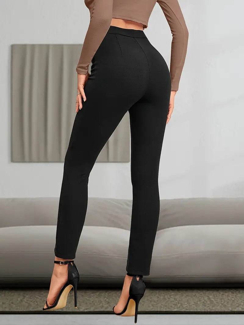 High Waist Casual Sports Leggings - Slim Fit & Breathable Design 2025 - Buy Center
