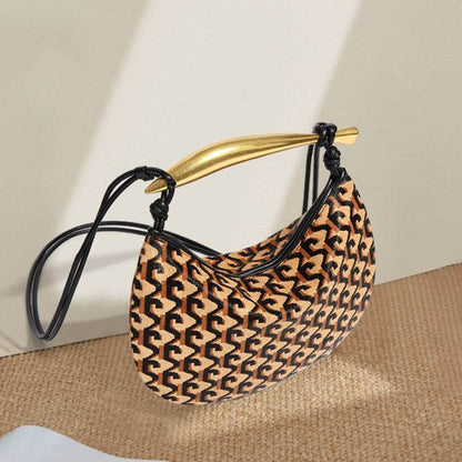 Buycenter Genuine Leather Sardine Bag - Horsehair Clutch in Trendy Styles - Buy Center