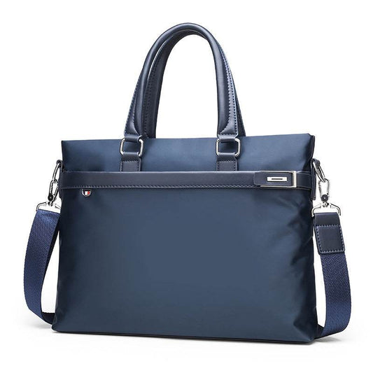 Men's A4 Briefcase Bag - Stylish Oxford Cloth with Zipper Closure - Buy Center