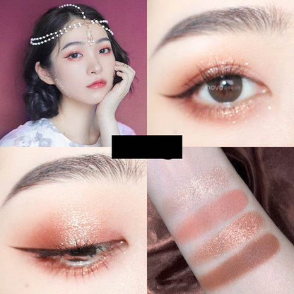 NOVO Eyeshadow Palette - Four Vibrant Colors for Stunning Makeup Looks - Buy Center