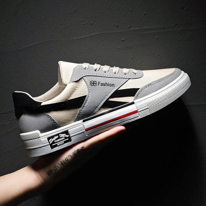 Buycenter Low-Top Canvas Sneakers - Stylish Vulcanize Shoes for Men - Buy Center