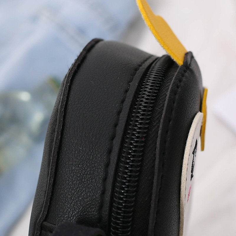 Cartoon Penguin Shoulder Bag for Kids - Soft PU, Zipper Closure Fun - Buy Center