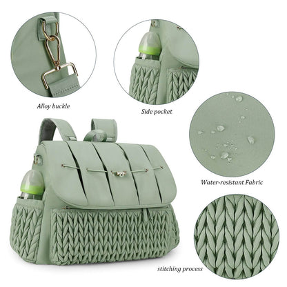 Large Capacity Waterproof Diaper Bag - Insulated Travel Clutch for Moms - Buy Center