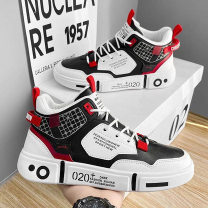 High-Top Summer Basketball Sneakers - Breathable, Stylish Flats for All - Buy Center