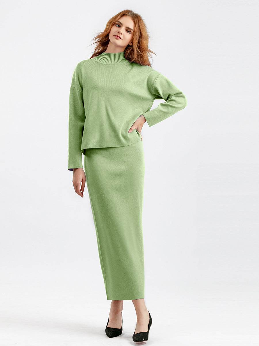 Buycenter Women's Fashion Two-Piece Sweater Set - Stylish & Comfortable - Buy Center