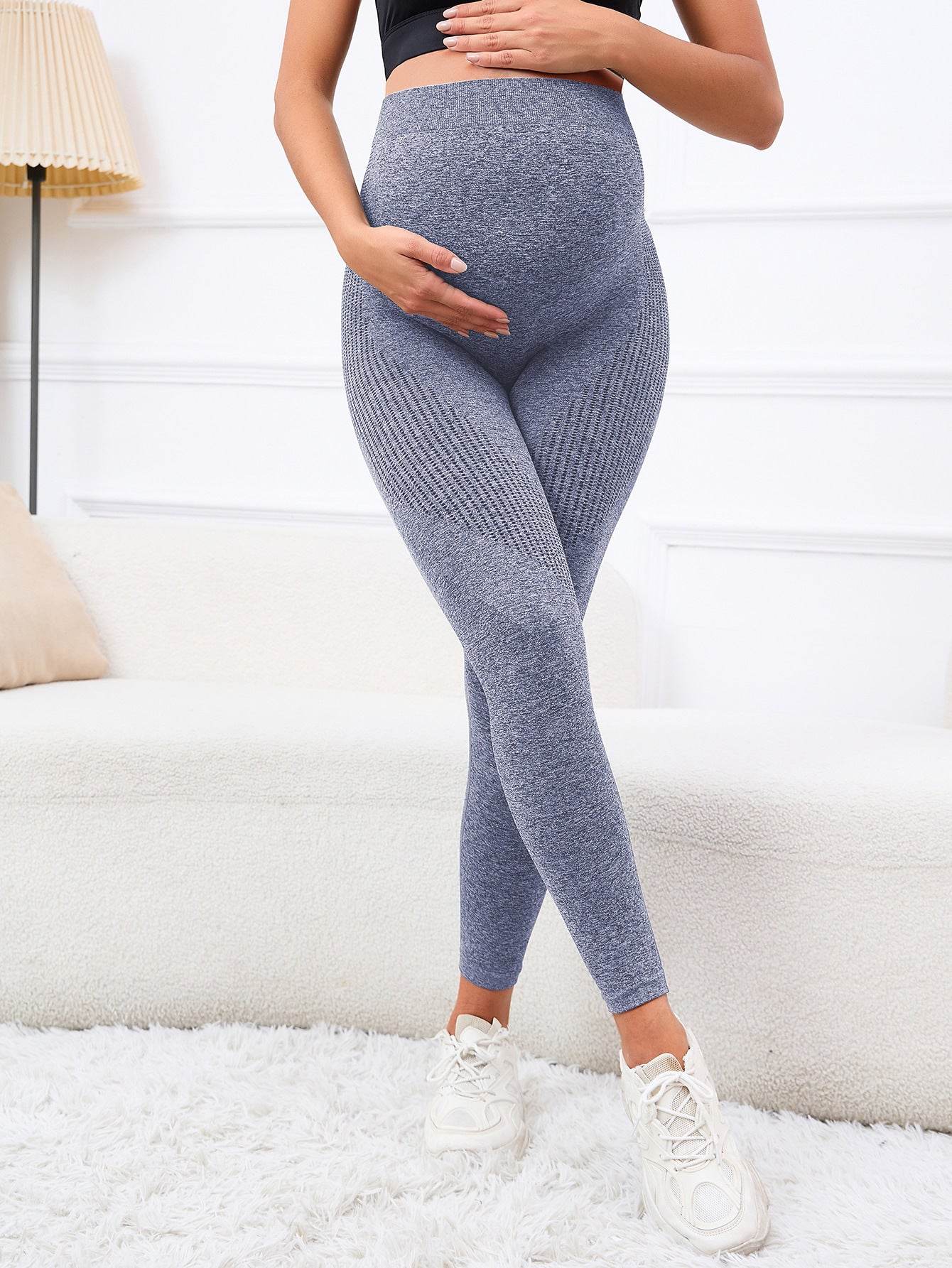 High Waist Pregnancy Yoga Pants - 3D Belly Support for Ultimate Comfort - Buy Center
