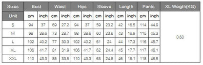 Buycenter Solid Color Two-Piece Set - High Waist Wide Leg Jumpsuit - Buy Center