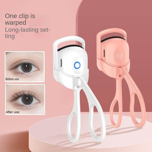 Portable Electric Heated Eyelash Curler - Quick Curls, USB Rechargeable - Buy Center