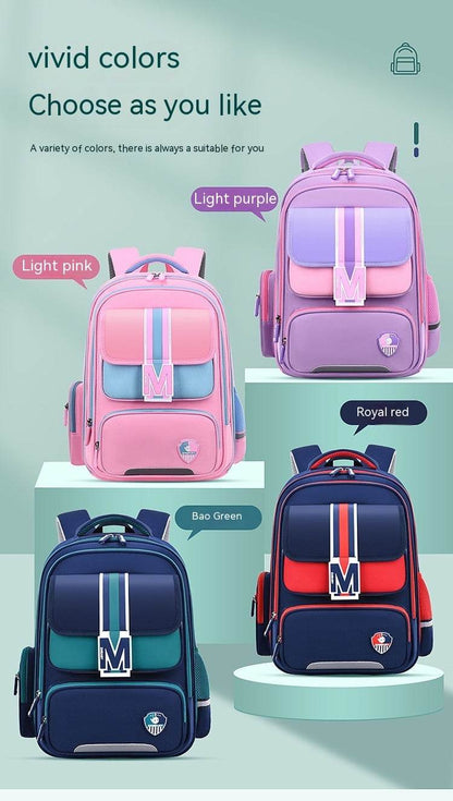 Lightweight Children's School Backpack - Spine Protection & Burden Relief - Buy Center