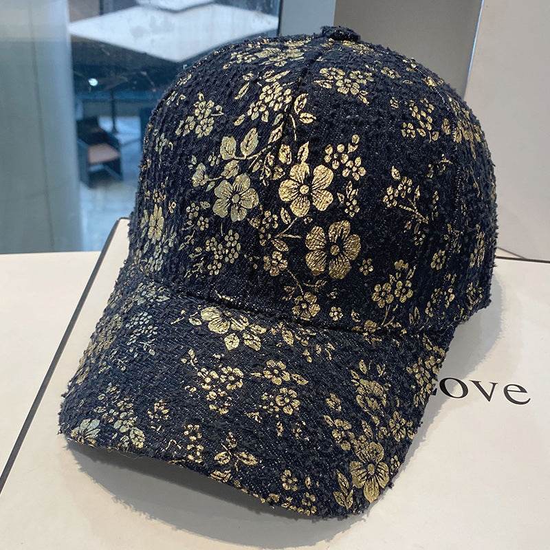 Buycenter Korean Style Retro Printed Cap - Adjustable Sun Protection Hat - Buy Center