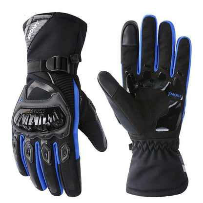 Winter Waterproof Motorcycle Gloves - Electric Heated & Touch Screen Ready - Buy Center