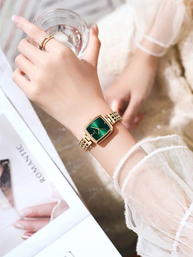 Buy Center Women's Waterproof Quartz Watch - Stylish Rose Gold & Silver - Buy Center