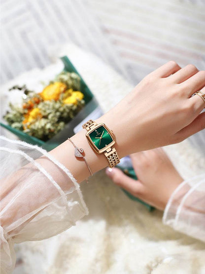 Buy Center Women's Waterproof Quartz Watch - Stylish Rose Gold & Silver - Buy Center