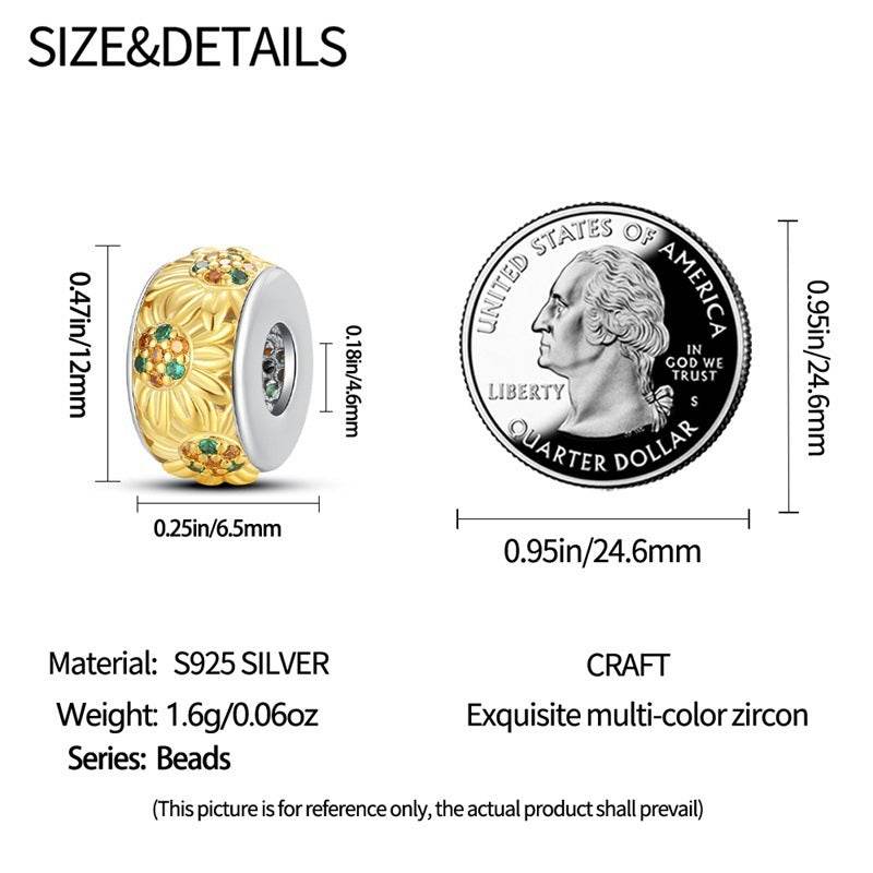 Sunflower K Gold String Bracelet - 925 Silver DIY Jewelry for Trendy Styles - Buy Center