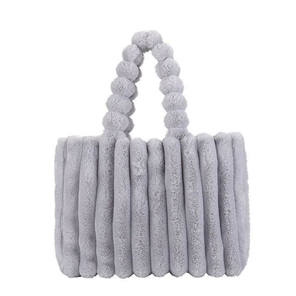 Fashion One Shoulder Plush Bag - Large Capacity Evening Bag for Women - Buy Center