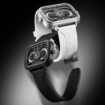 Buy Center Men's Waterproof Fashion Watch - Luminous Quartz with Double Inserts - Buy Center